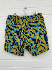 Badehose grünblau muster Gr.M