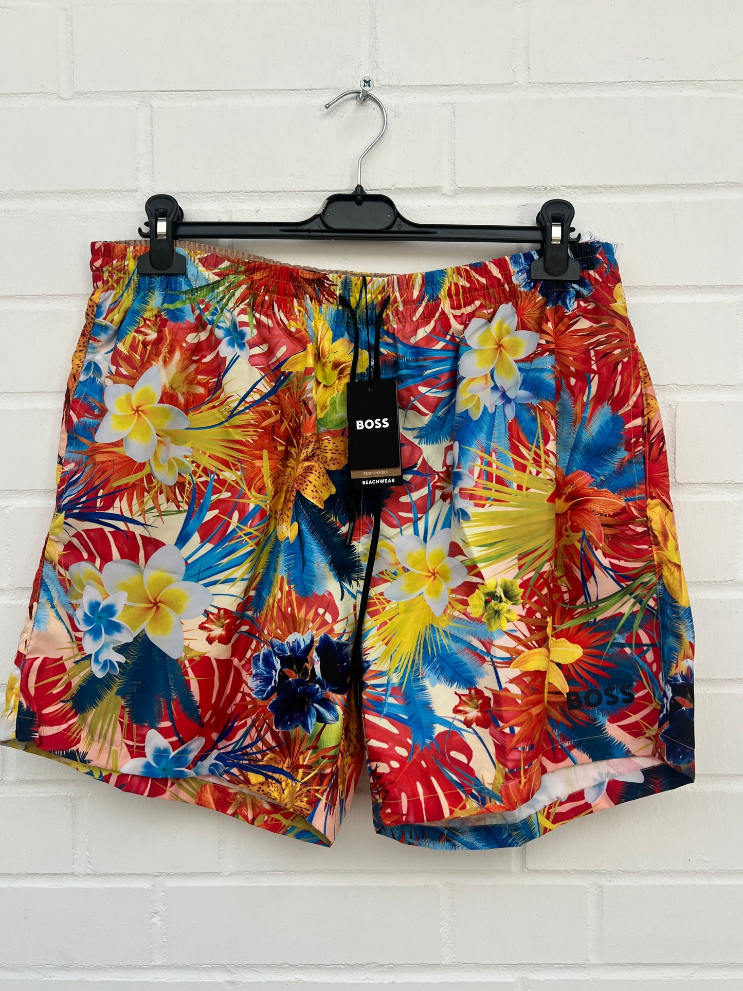 Badehose Hawaii Muster