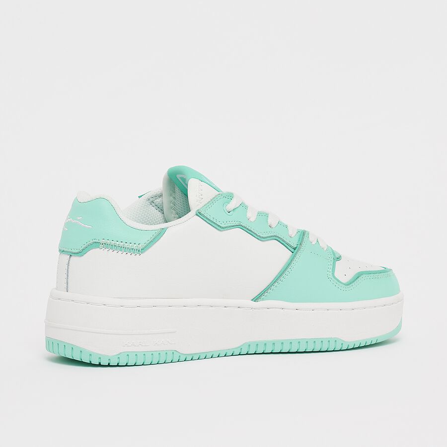 KARL KANI Sneaker "89 up logo" weiß mint
