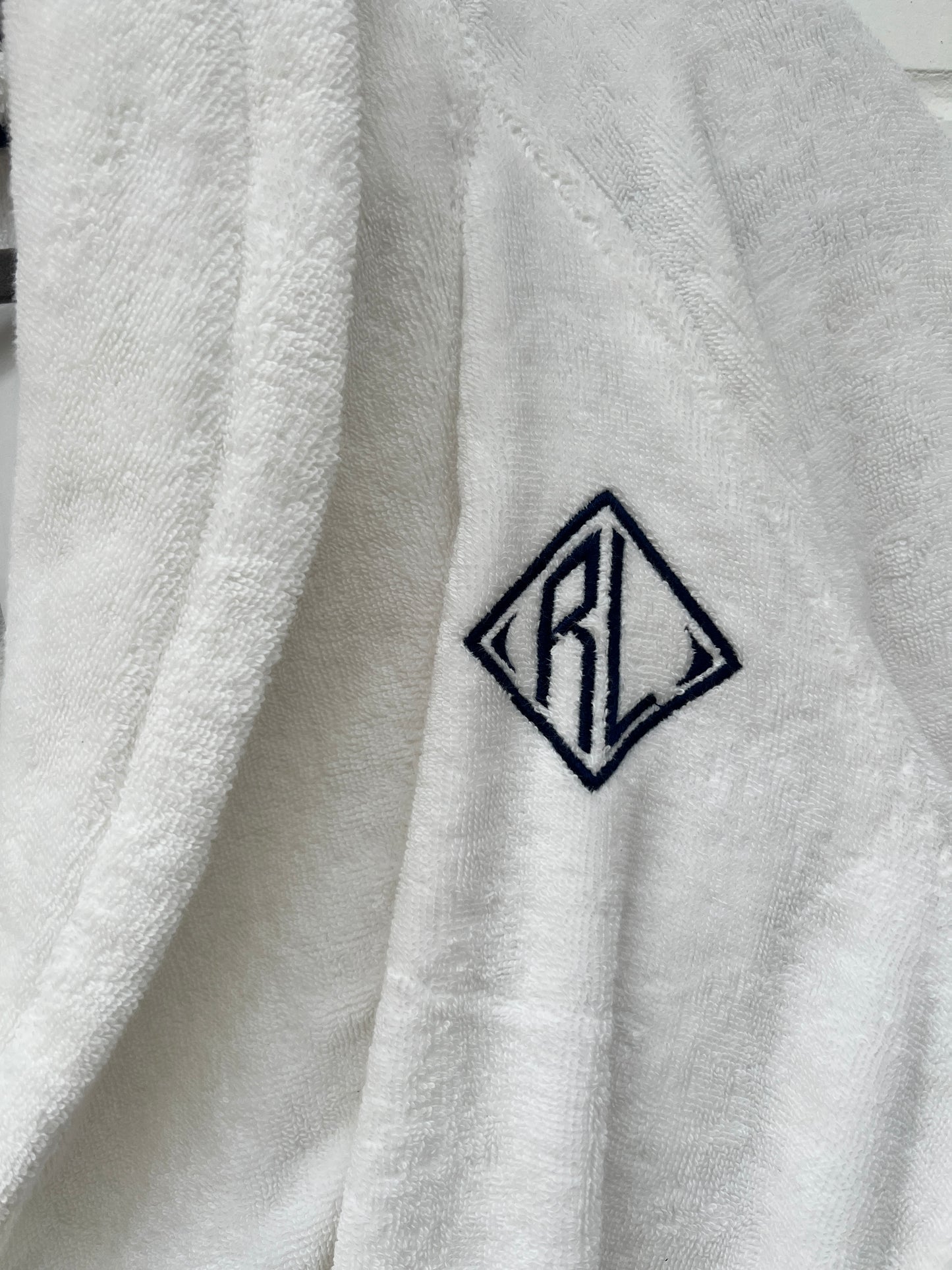 (B5) Ralph Lauren Bademantel weiß