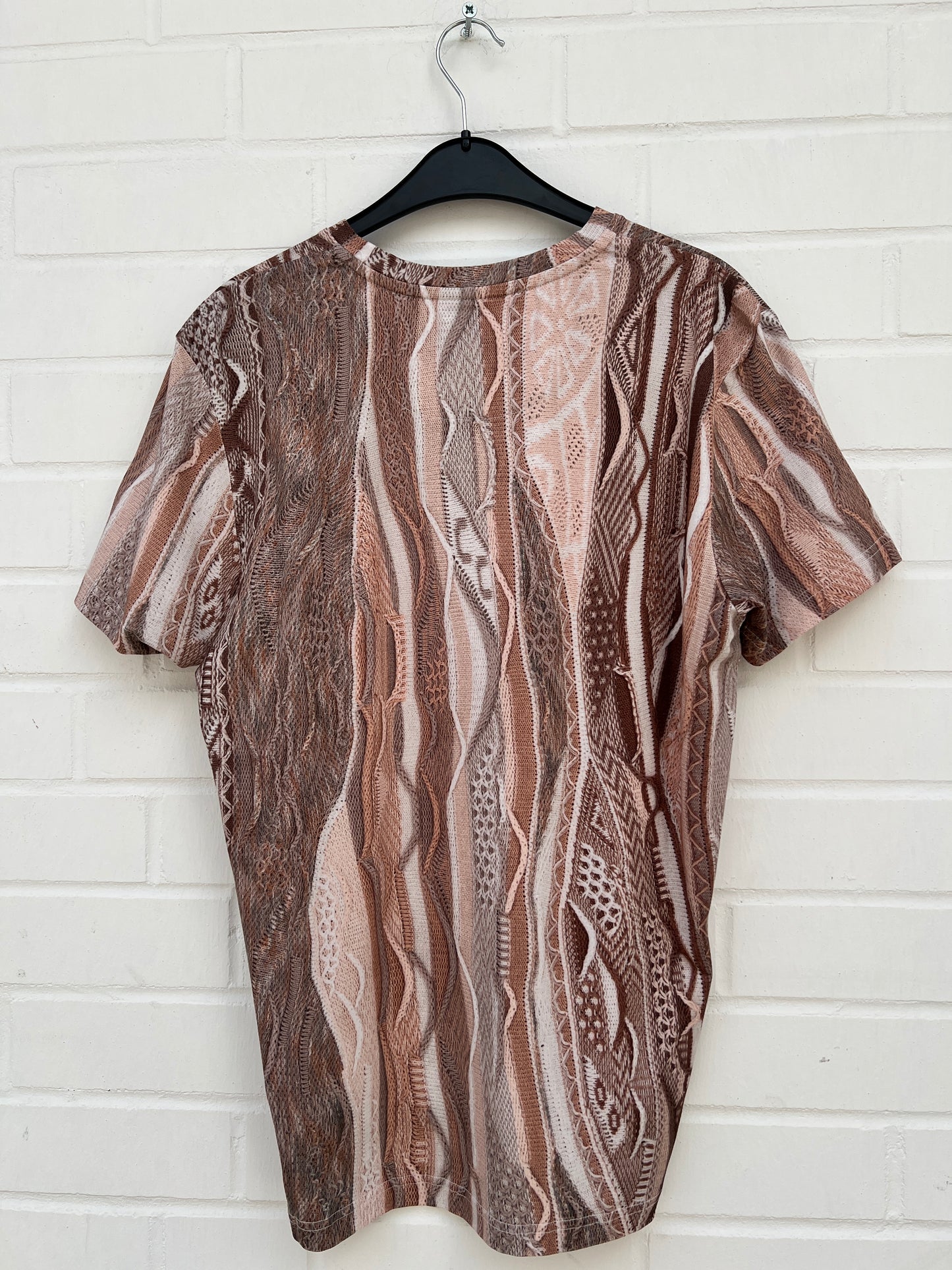 (Stange2) CC Tshirt beige muster Gr.M