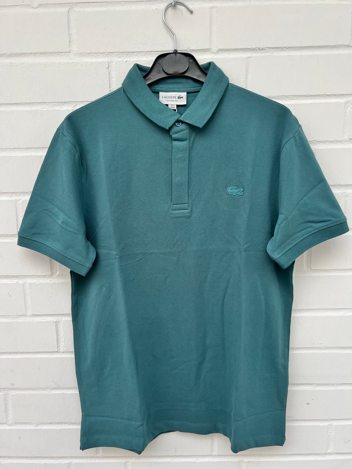 (165) Lacoste Polo Shirt grün (monoton)
