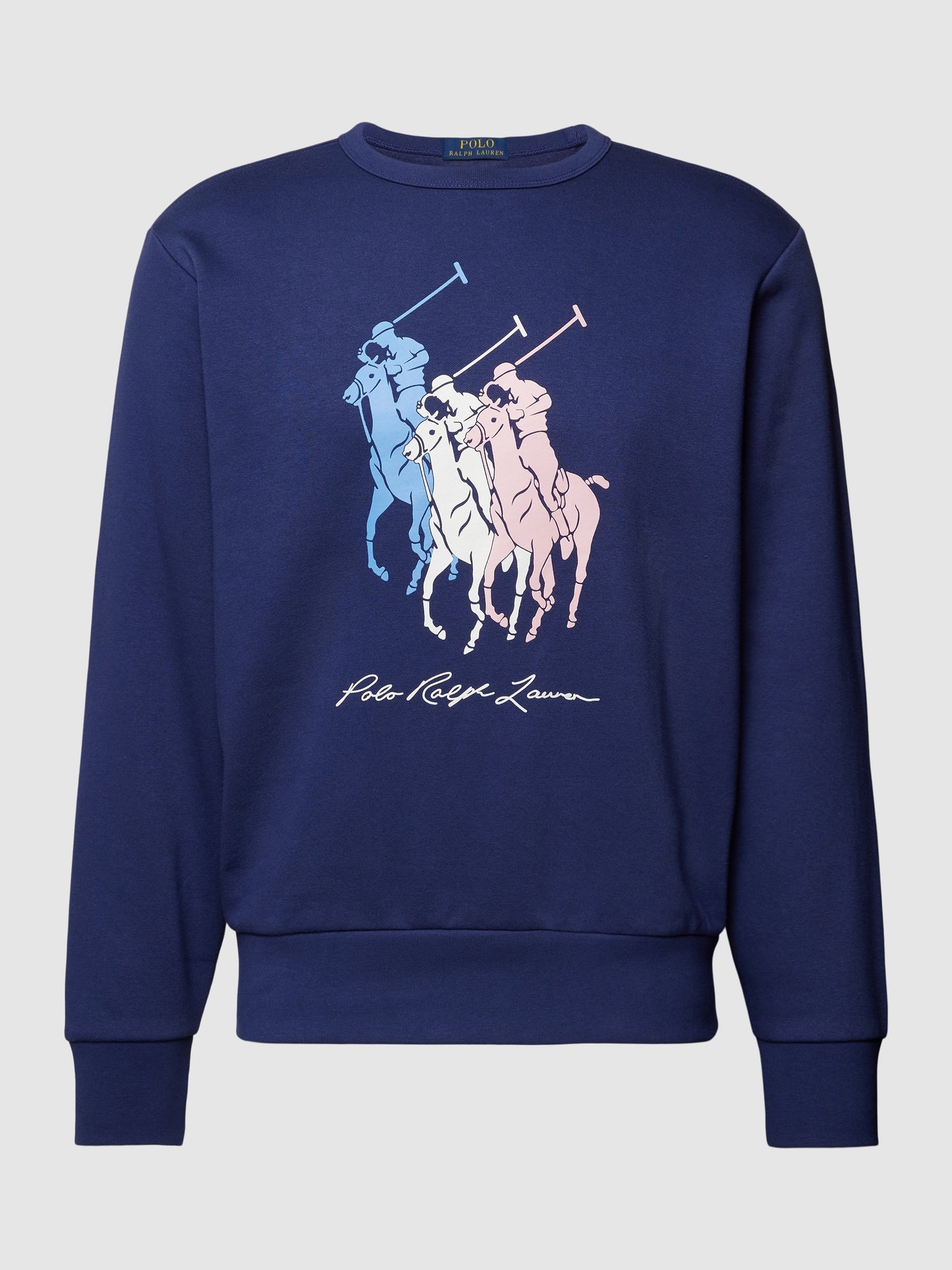(109) Polo Ralph Lauren Pullover Sweatshirt navyblau