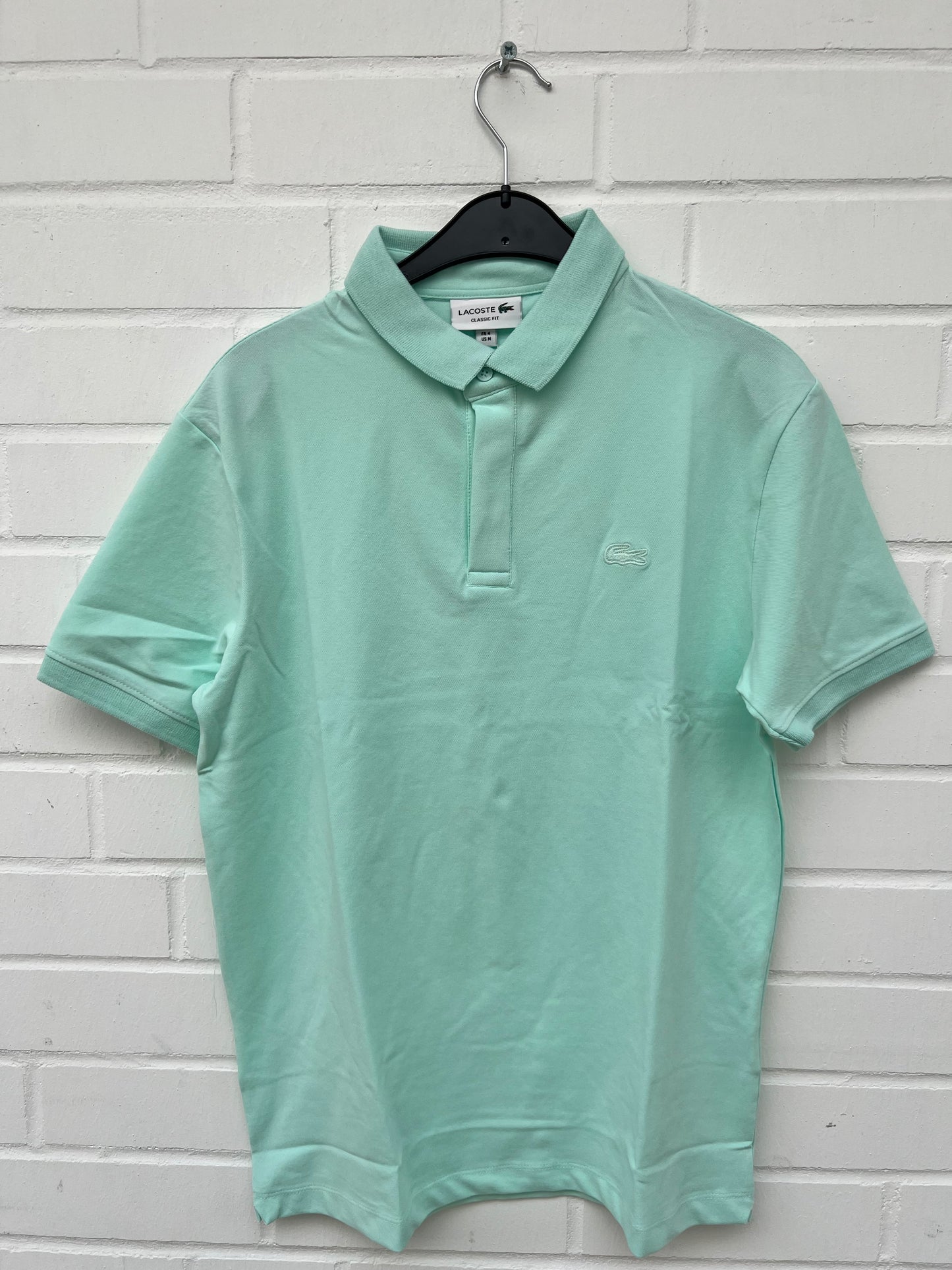 (224) Lacoste Polo Shirt Mintgrün (monoton)