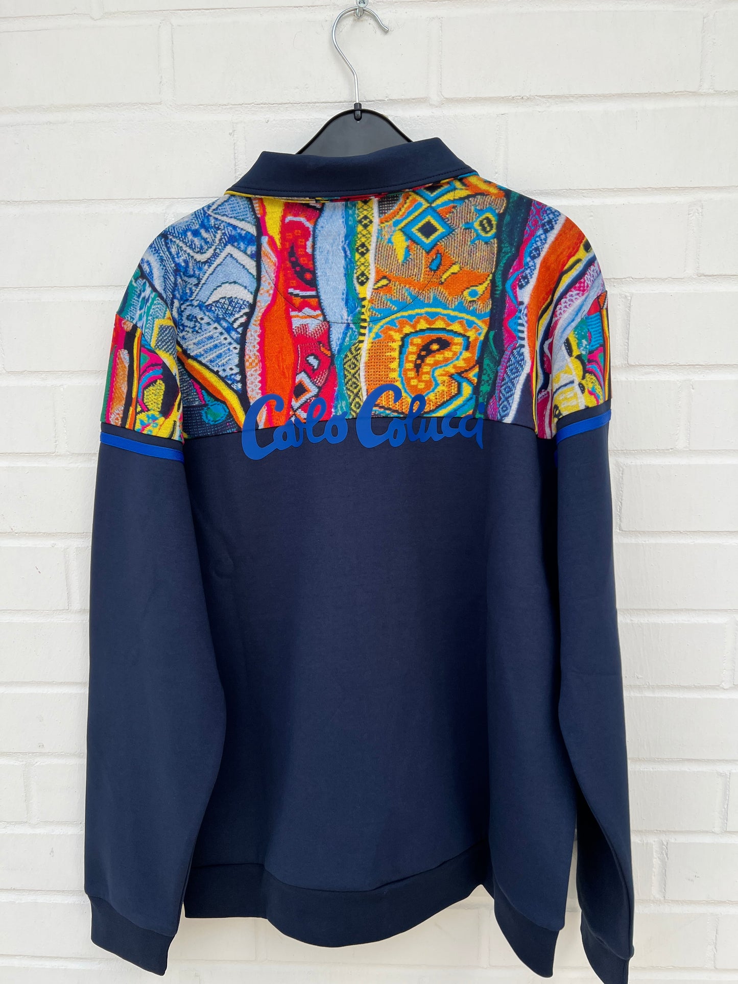 (Stange3) Carlo Colucci Sweatjacke blaubunt Gr.L