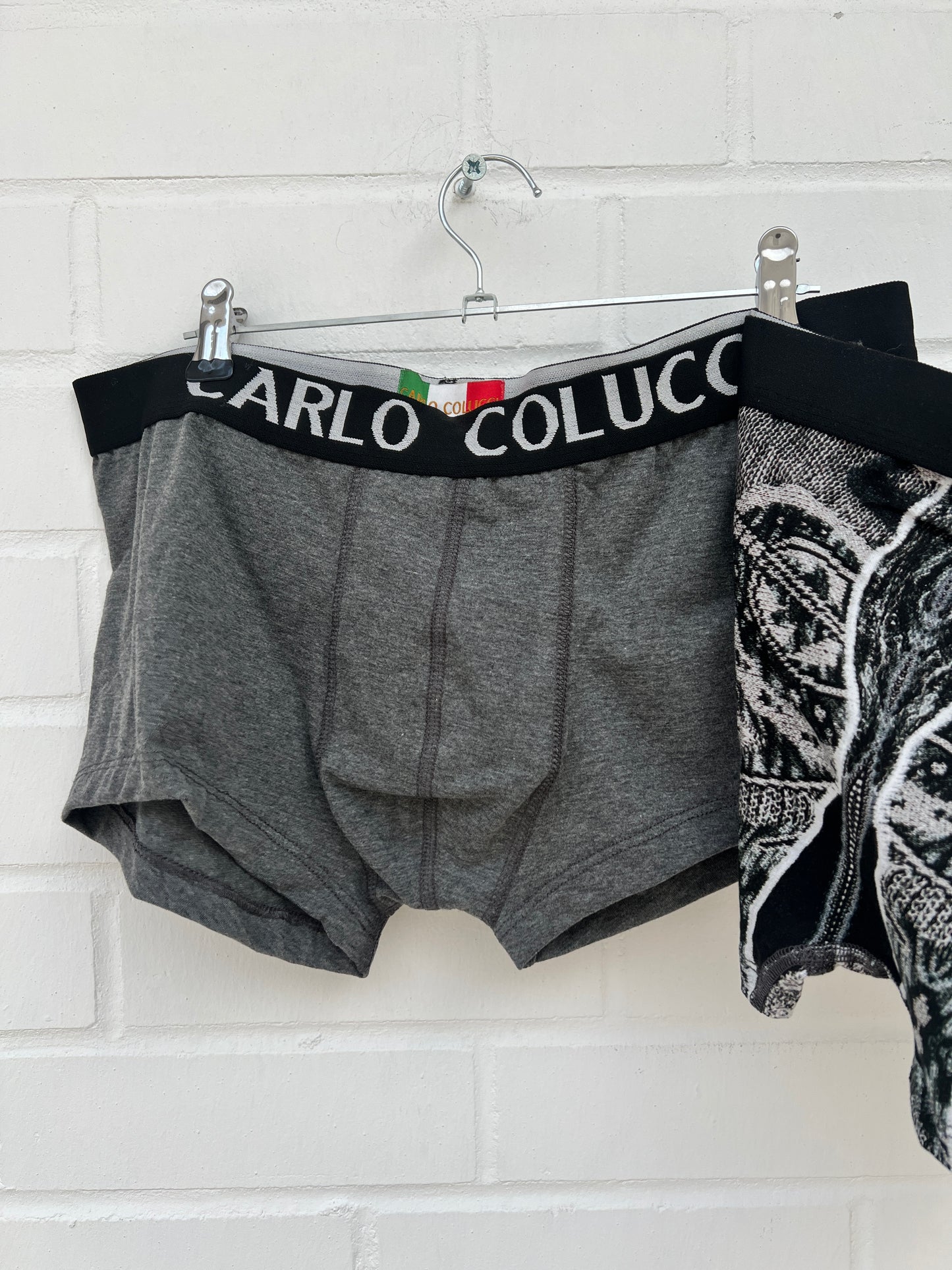 (103/104) CC Boxershort grau-muster
