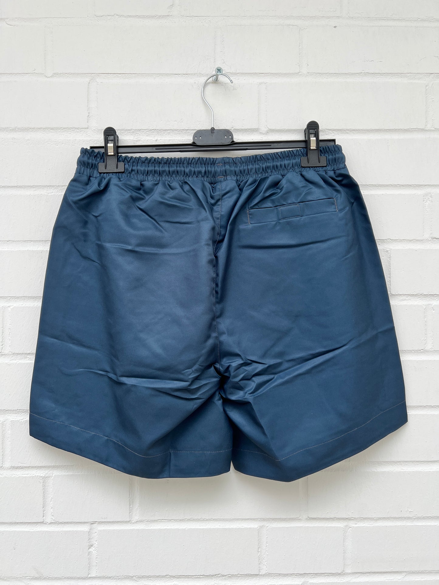 Badehose dunkelblau logokreis