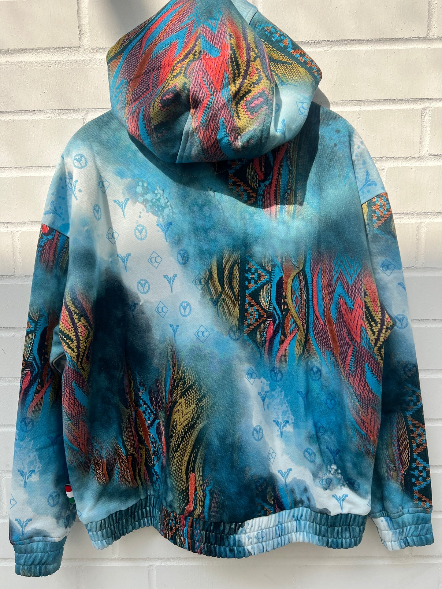 (36) Calo Colucci Hoodie Blau Gr. XS