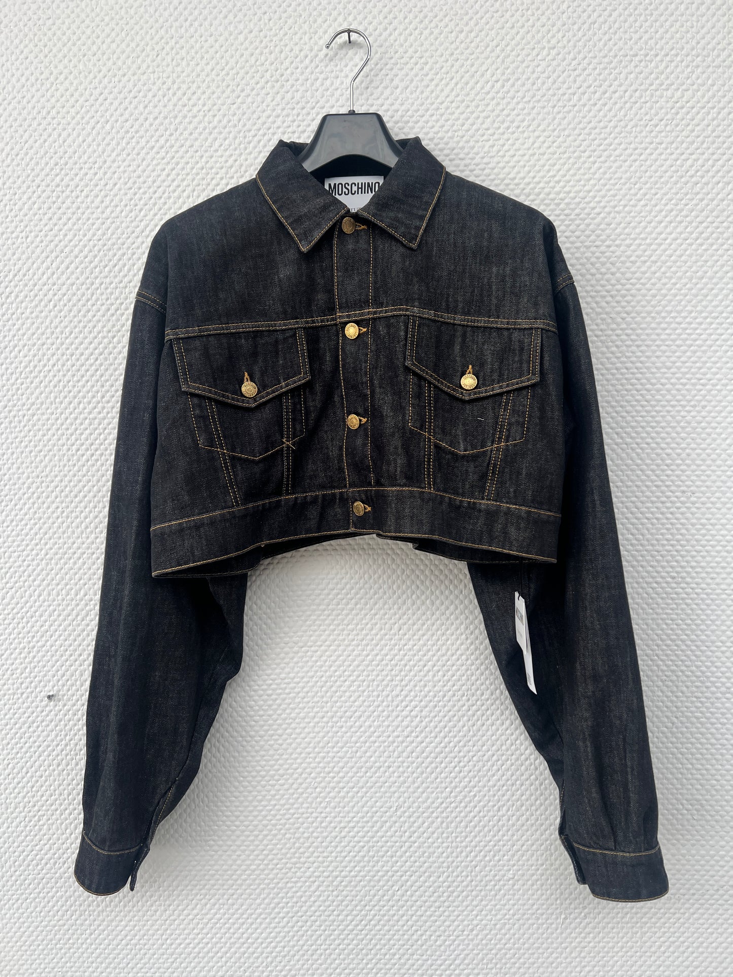 (Stange2) Moschino Damen Jeans Jacke Gr. M