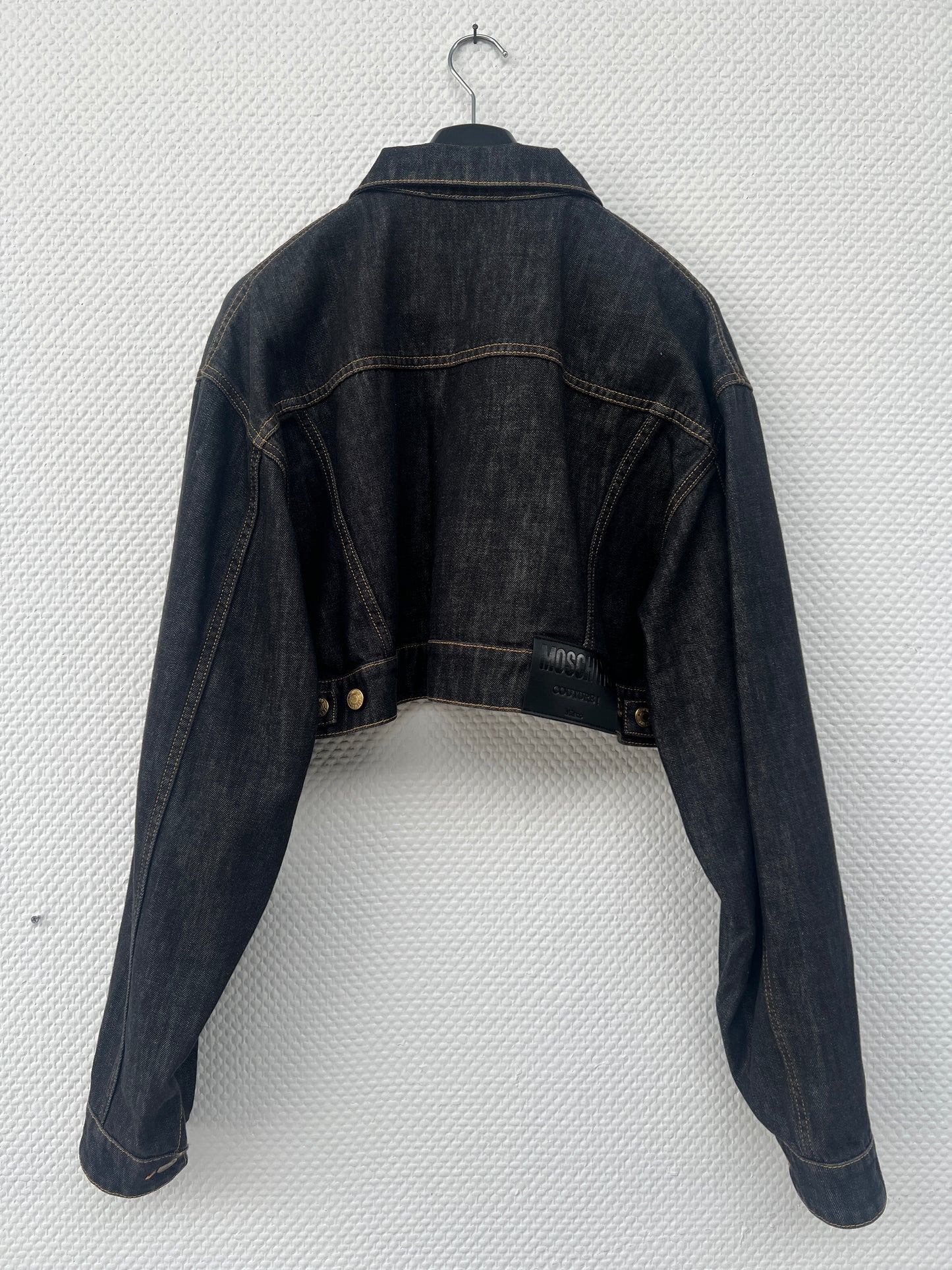 (Stange2) Moschino Damen Jeans Jacke Gr. M
