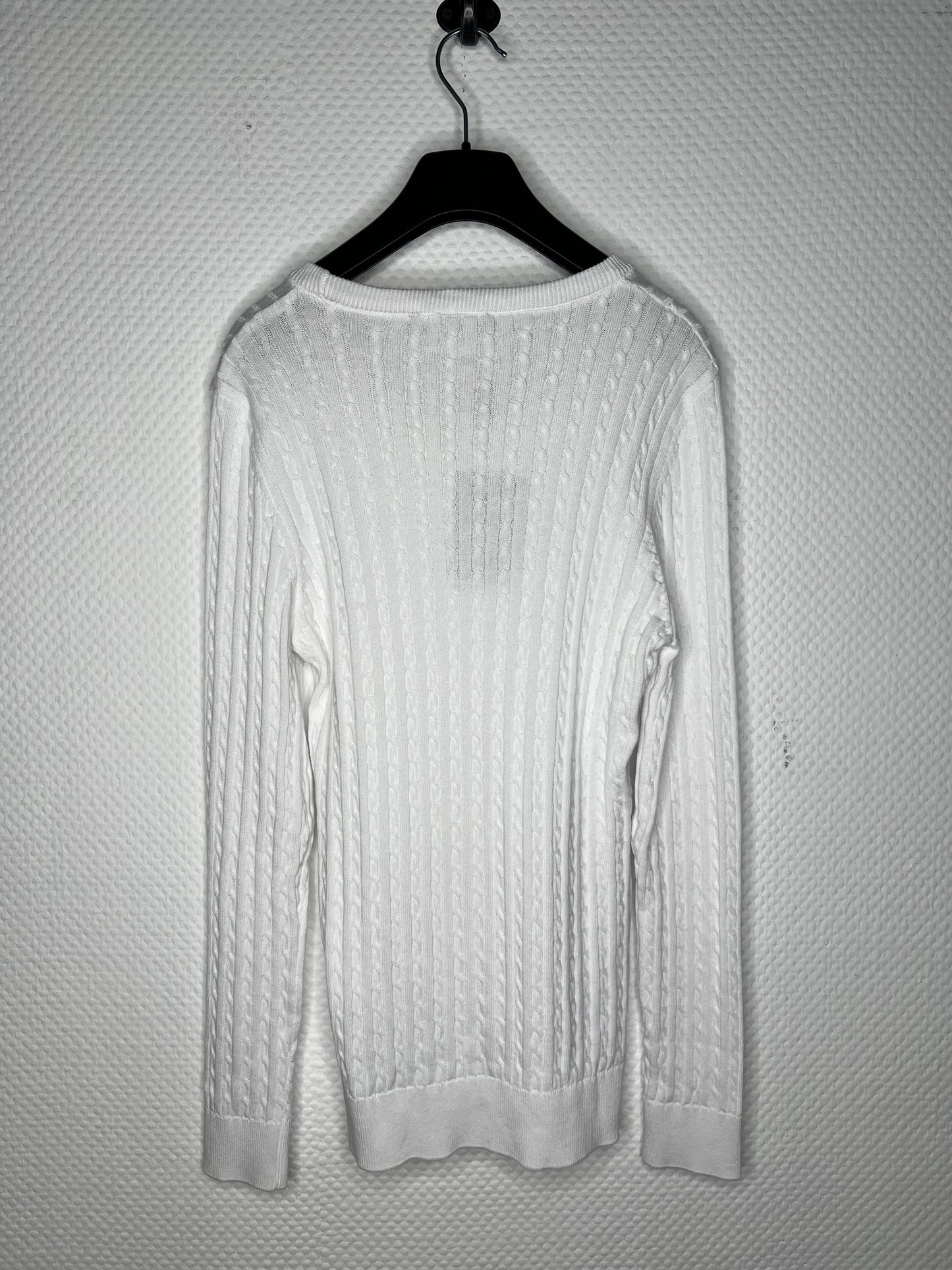 (109) Tommy Hilfiger Damen Strickpullover weiß Gr.XL/XXL