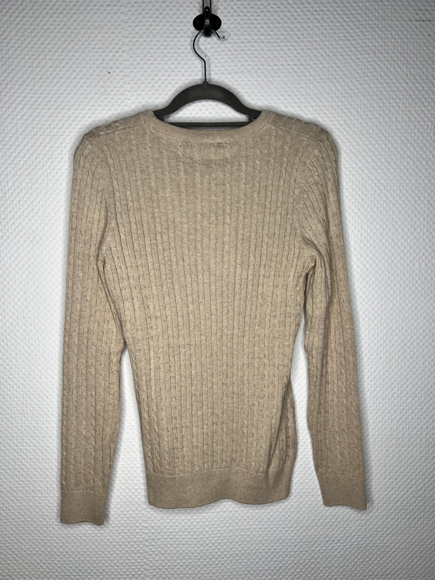 (109) Tommy Hilfiger Damen Strickpullover beige Gr.M/XL