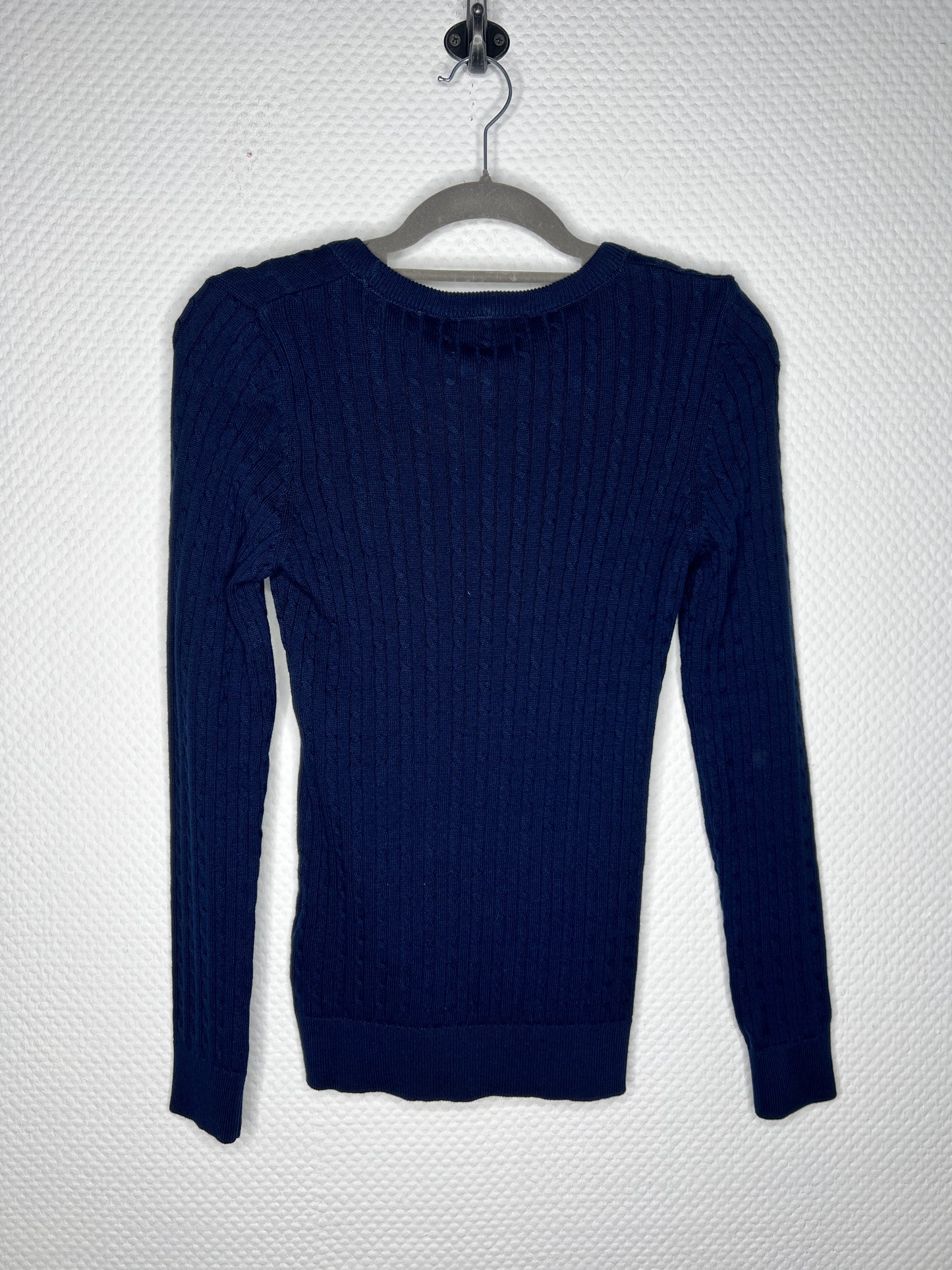 (109) Tommy Hilfiger Strickpullover Damen navyblau Gr.M/L/XL/XXL