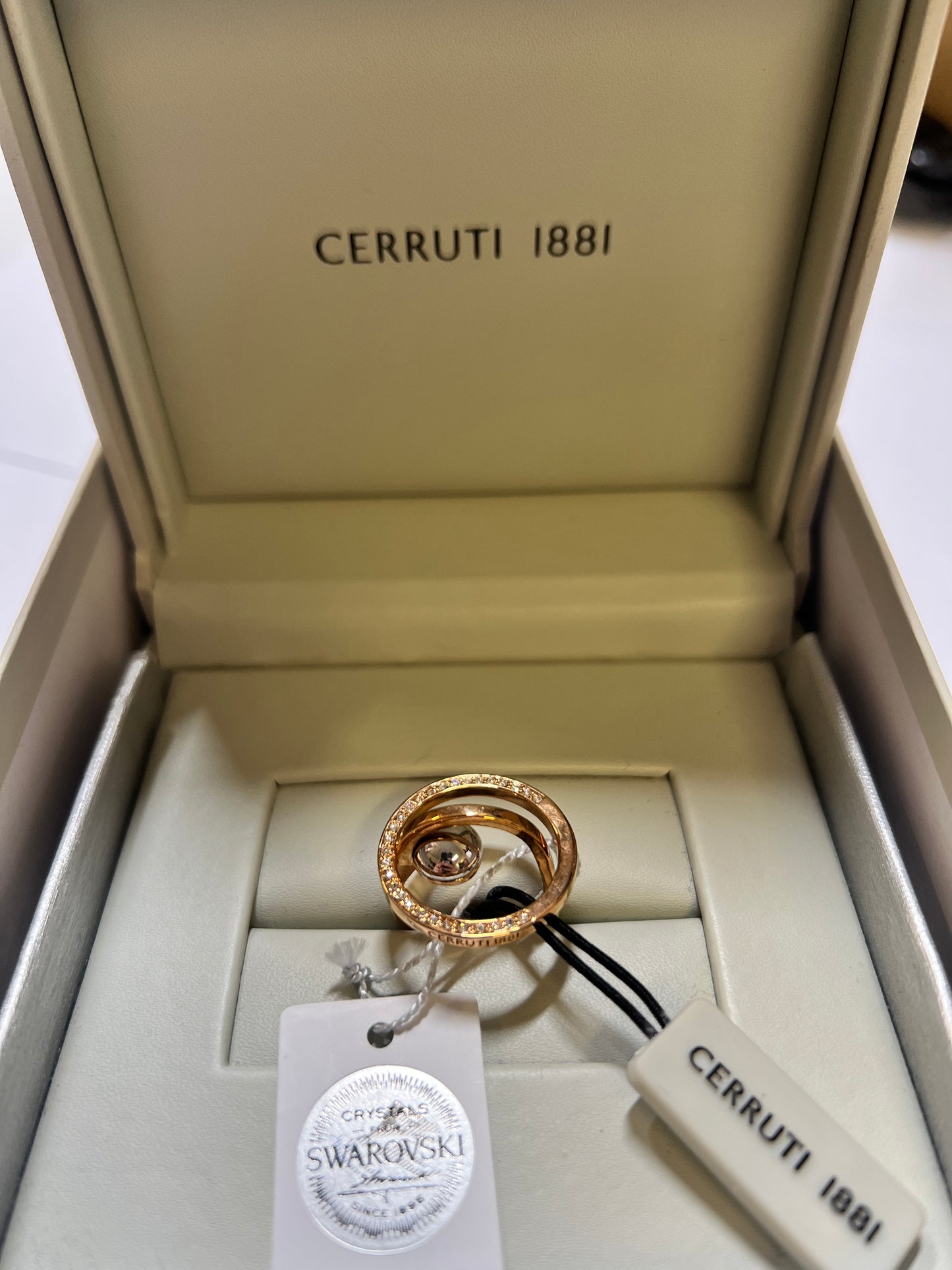 Swarovski Ring Gold