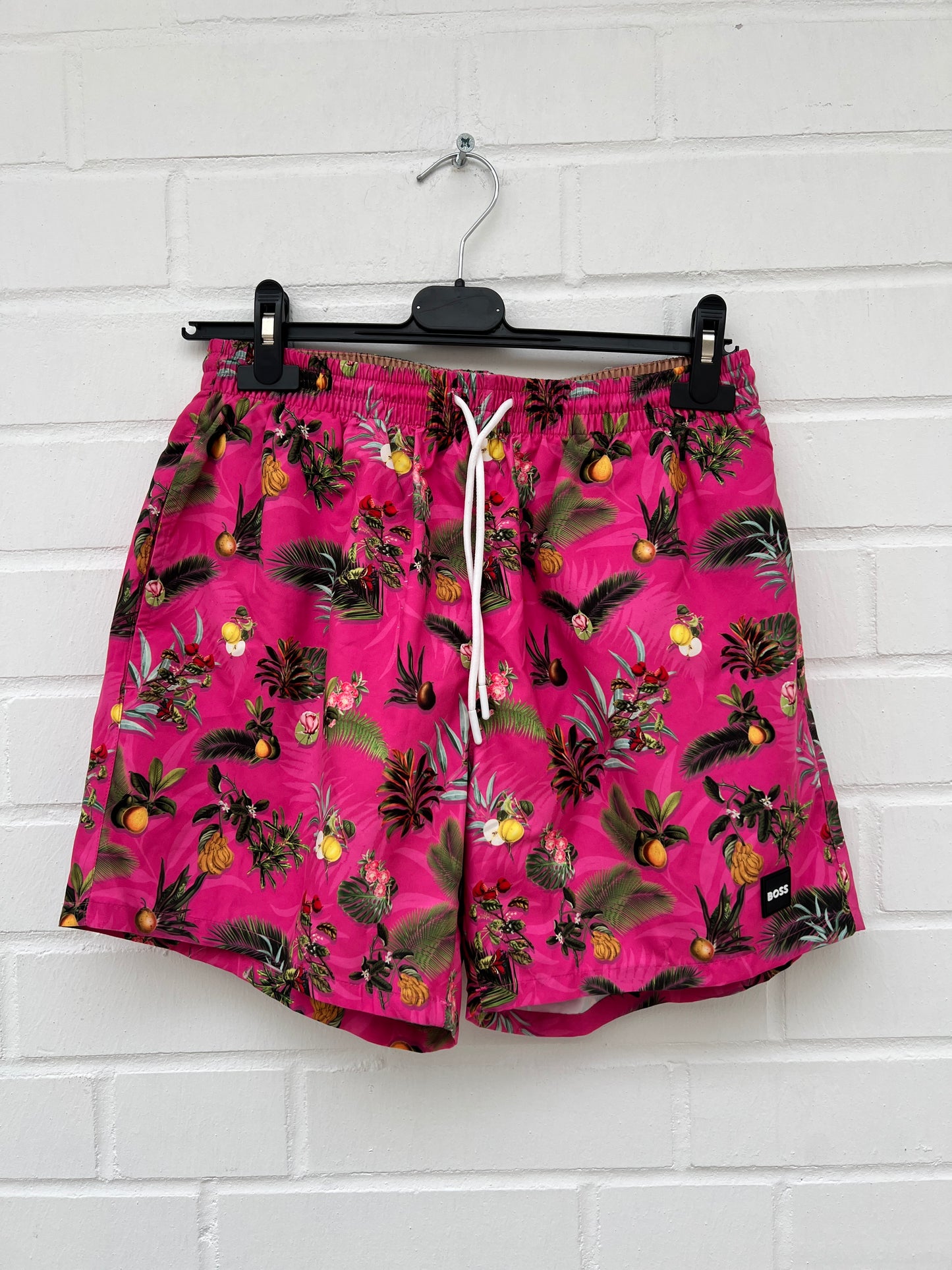 Badehose pink muster