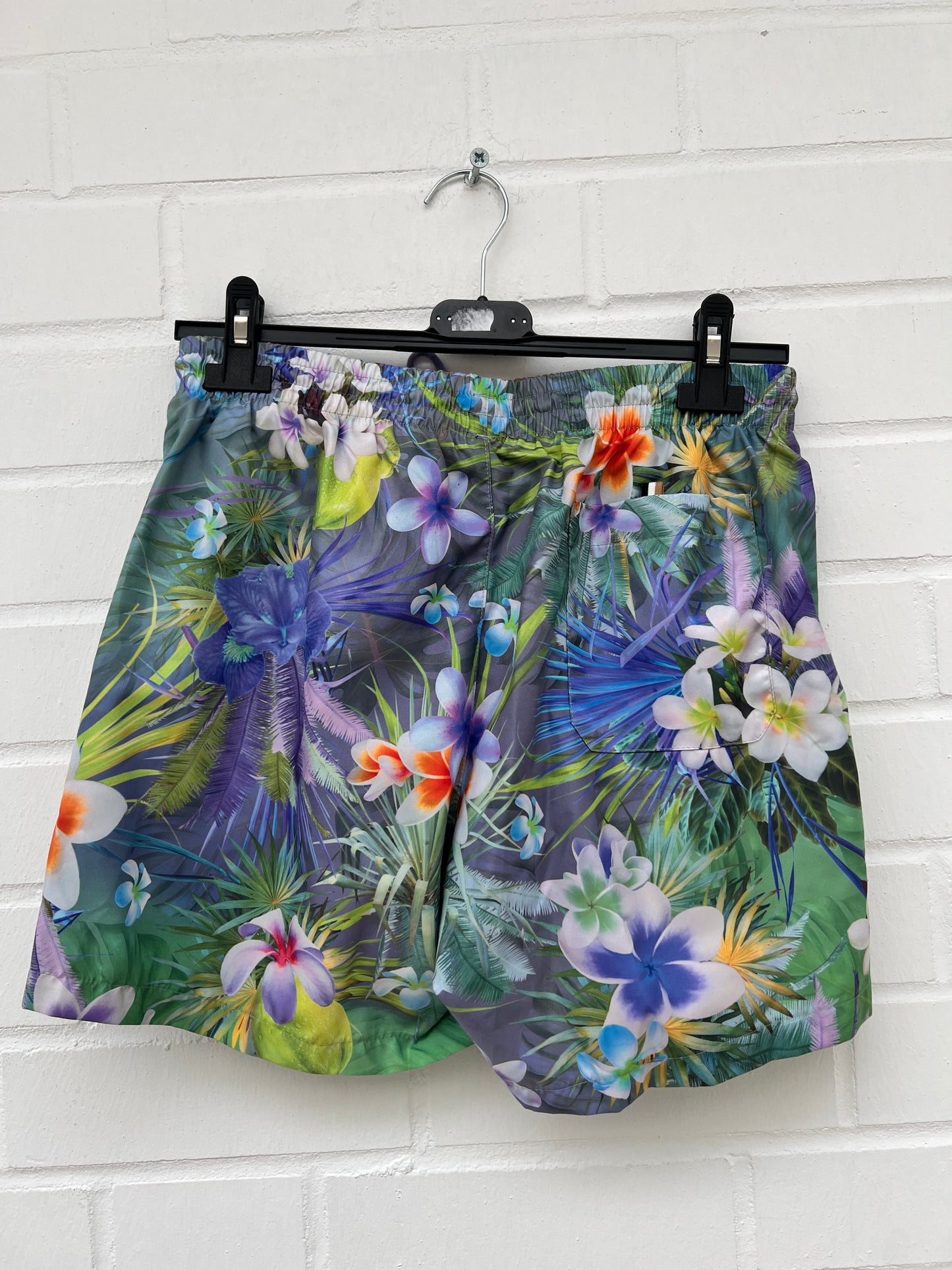 Badehose blumen muster bunt Gr.S