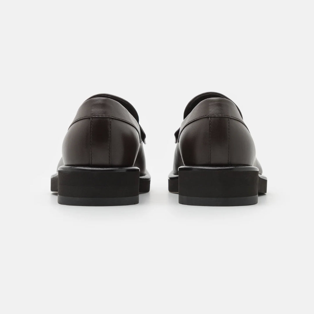 EMPORIO ARMANI Schuhe Gr 43 braun Leder