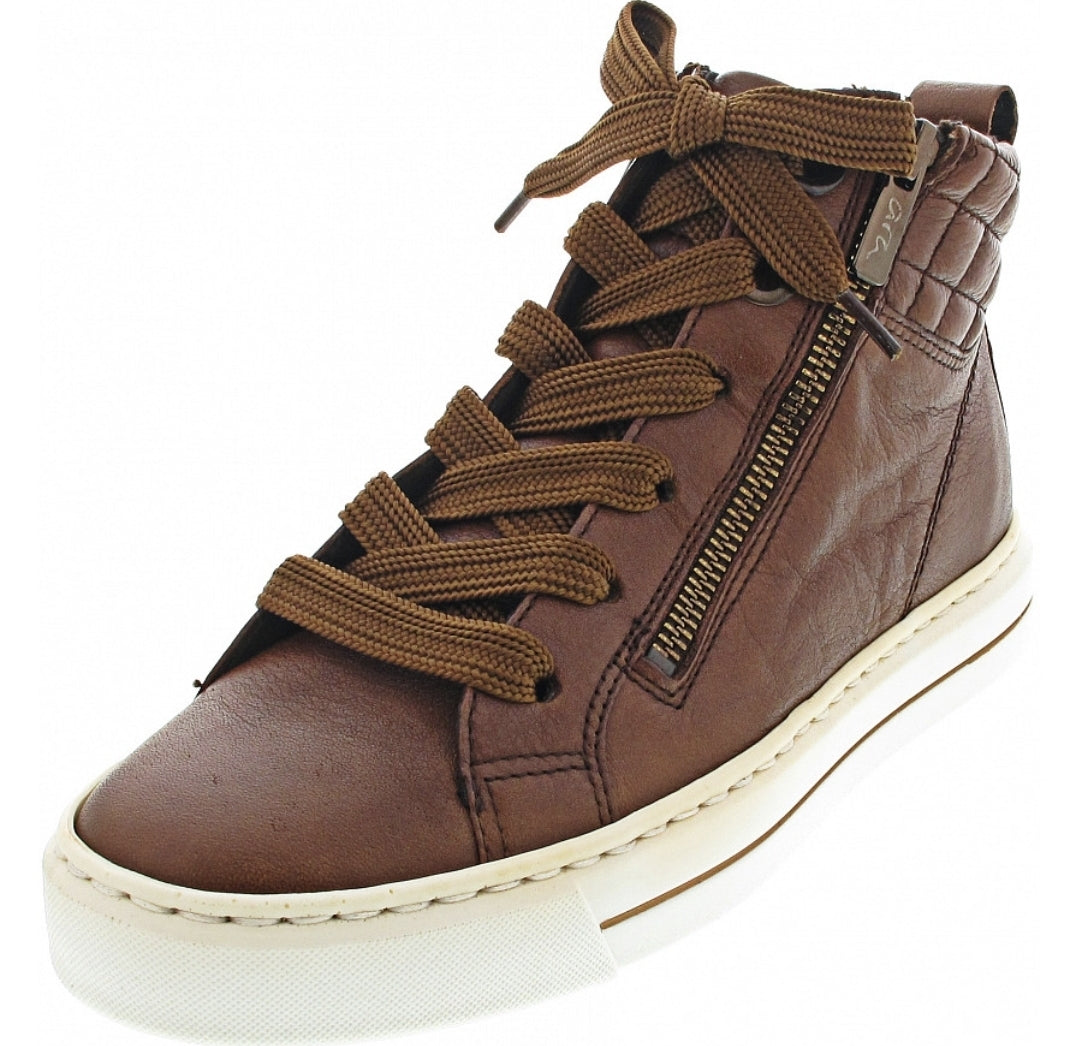 Baskets montantes ARA marron taille 37