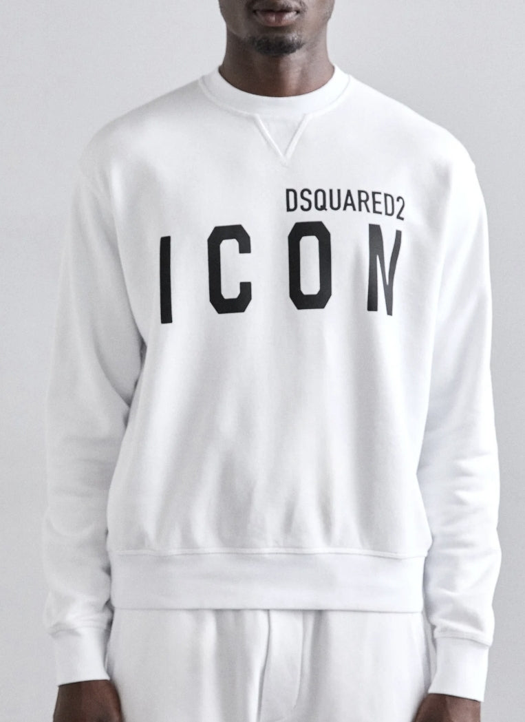 (127) DSQUARED2 Sweatshirt weiß ICON