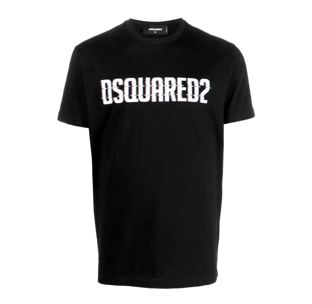 (127) DSQUARED2 T Shirt schwarz