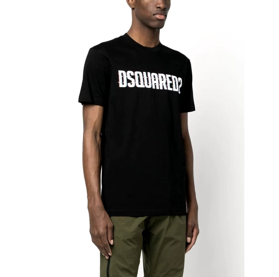 (127) DSQUARED2 T Shirt schwarz
