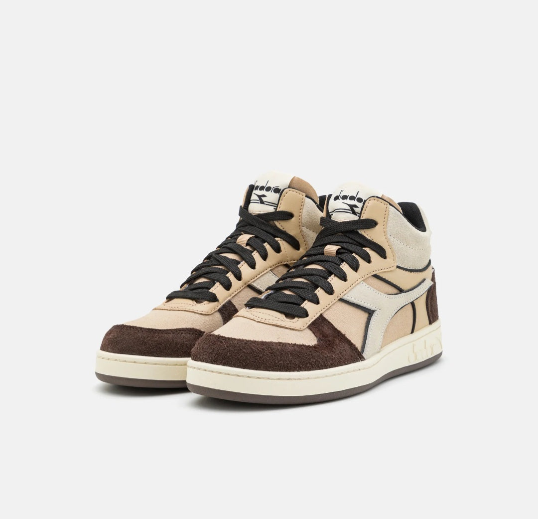Diadora Sneaker beige braun Magic Basket Demi Treated