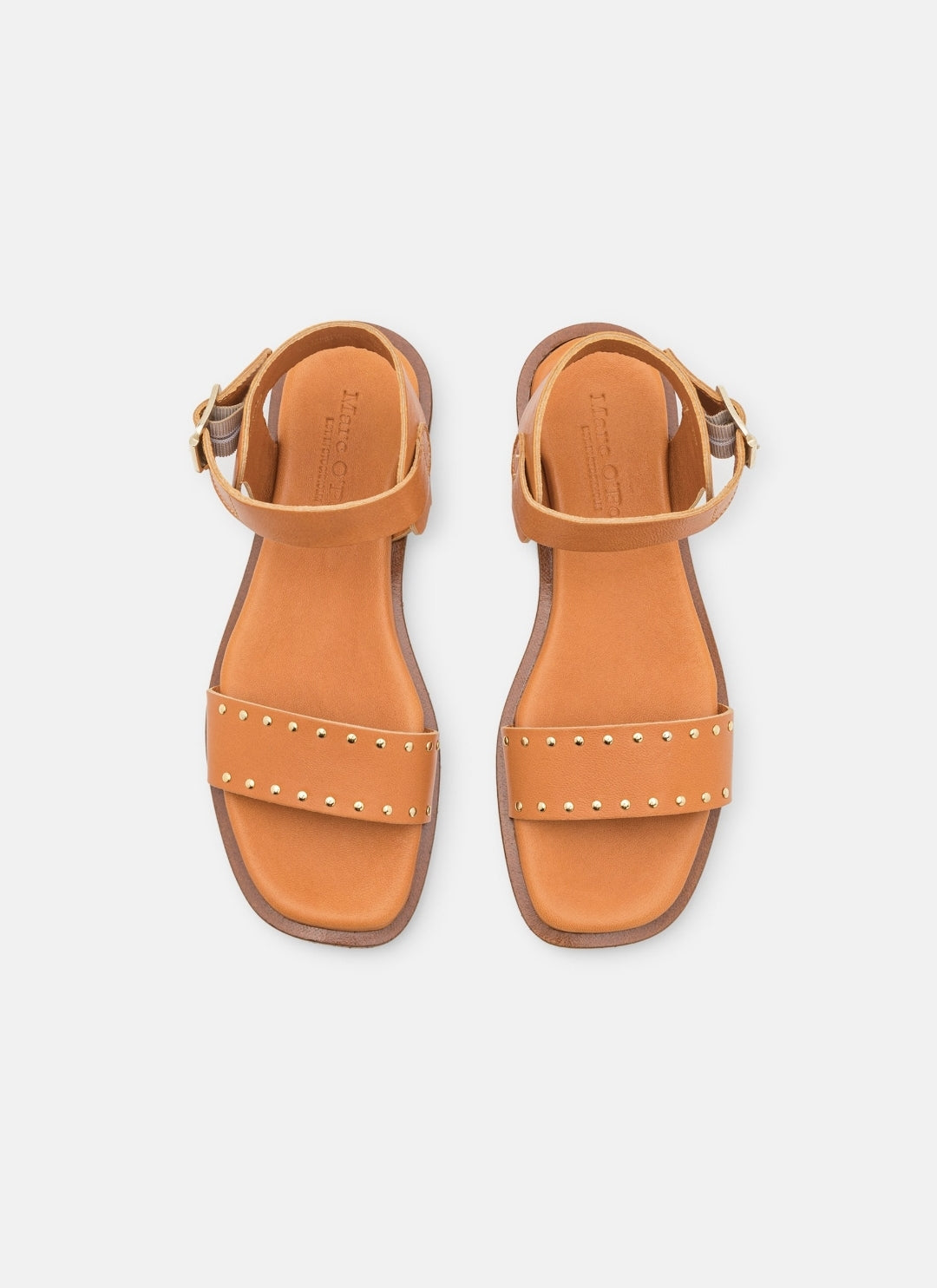 MARC O POLO Sandalen orange Gr 38 cognac
