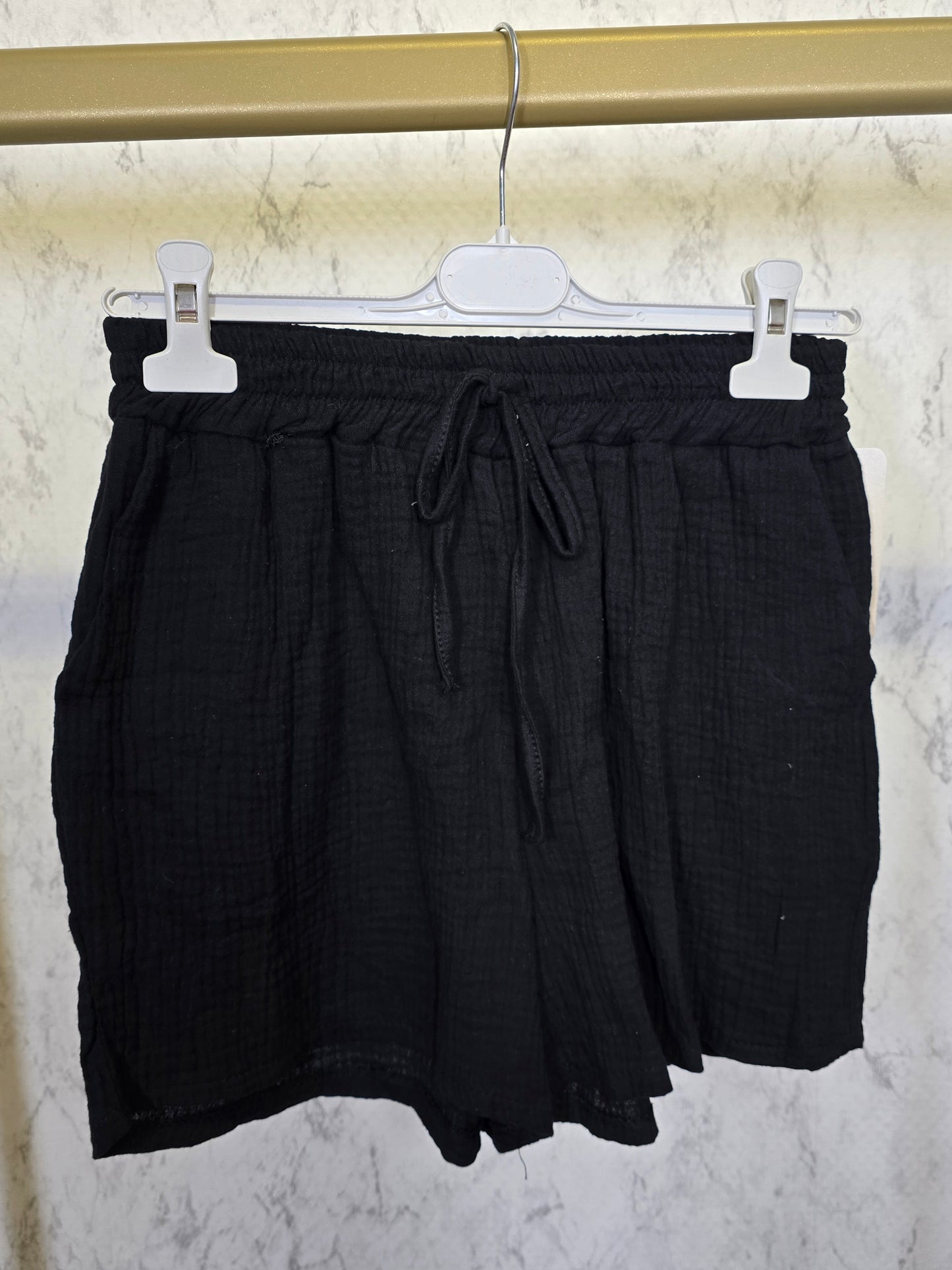 Short Musselin Sommer luftig