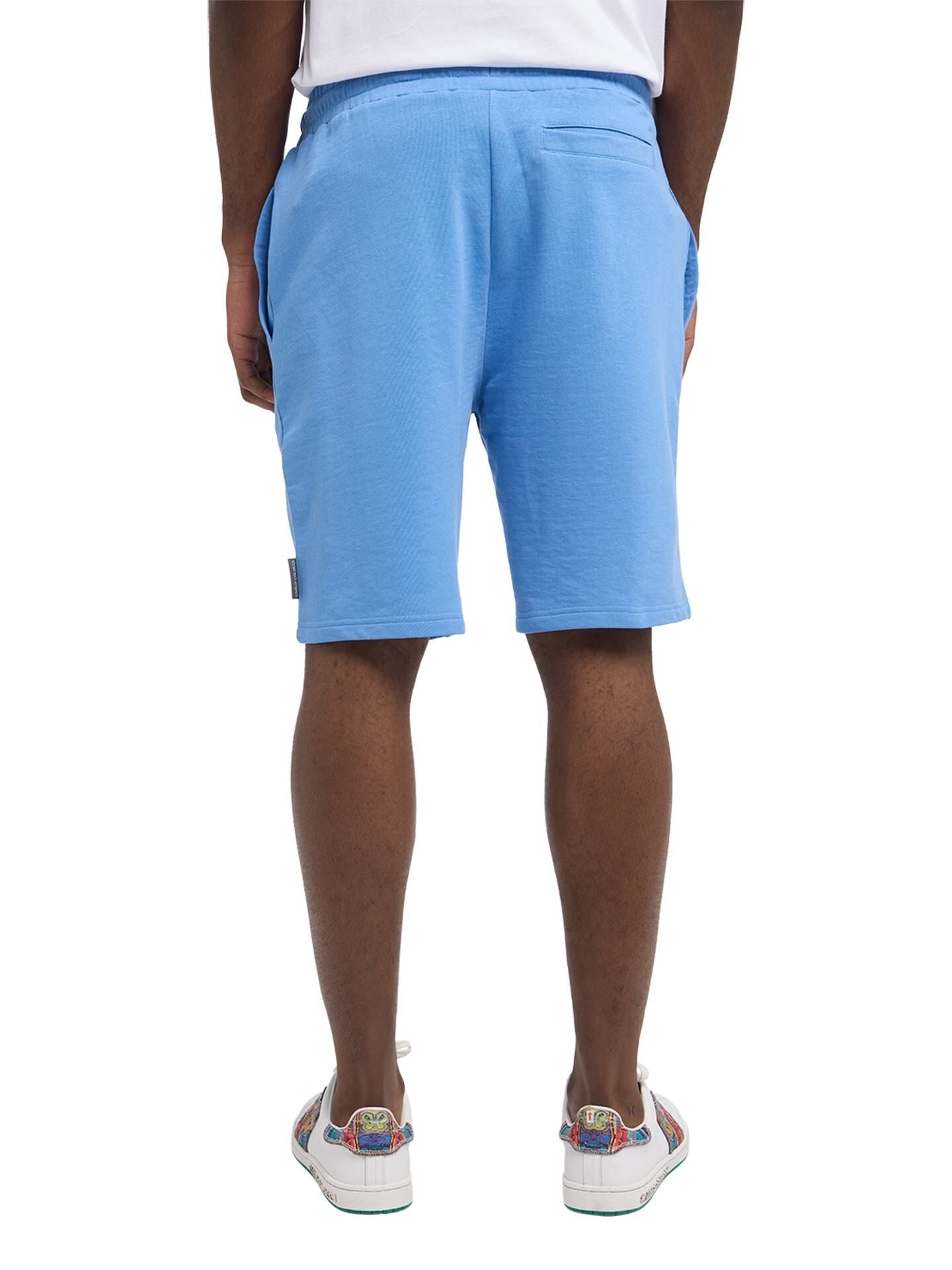 (177) Carlo Colucci Anzug Short + Sweatjacke hellblau