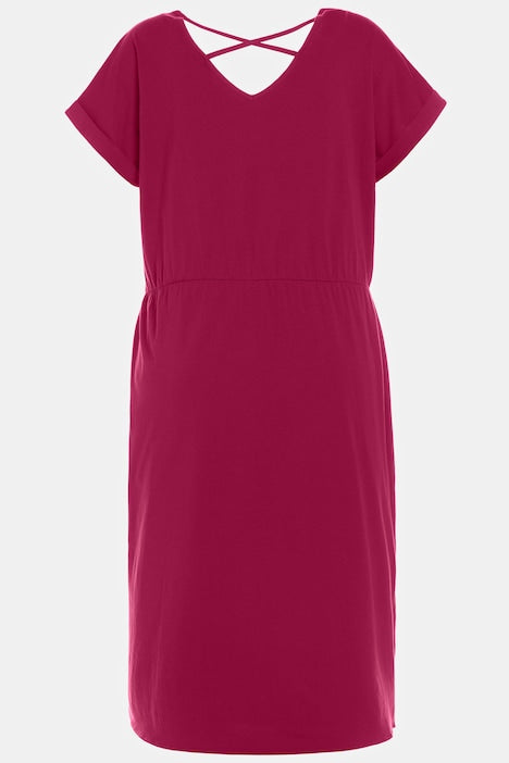 (U14) Ulla Popken Kleid Lila 803945 820