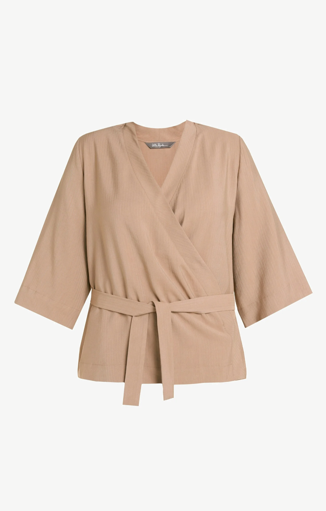 (U8) Ulla Popken Kimono beige 807295 321