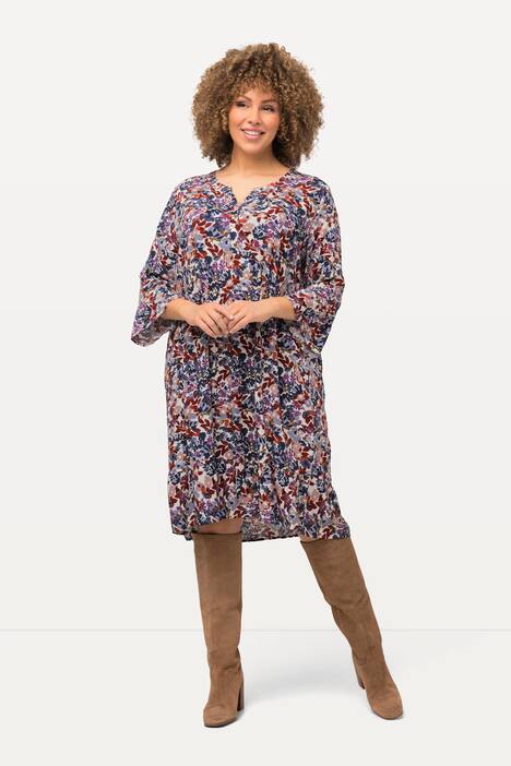 (U2) Ulla Popken Kleid muster 810373 200
