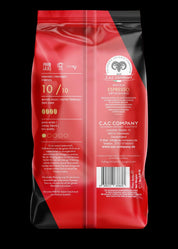 PREMIUM KAFFEE C.A.C Company Espresso Kaffee 1kg sehr wenig Säure rot