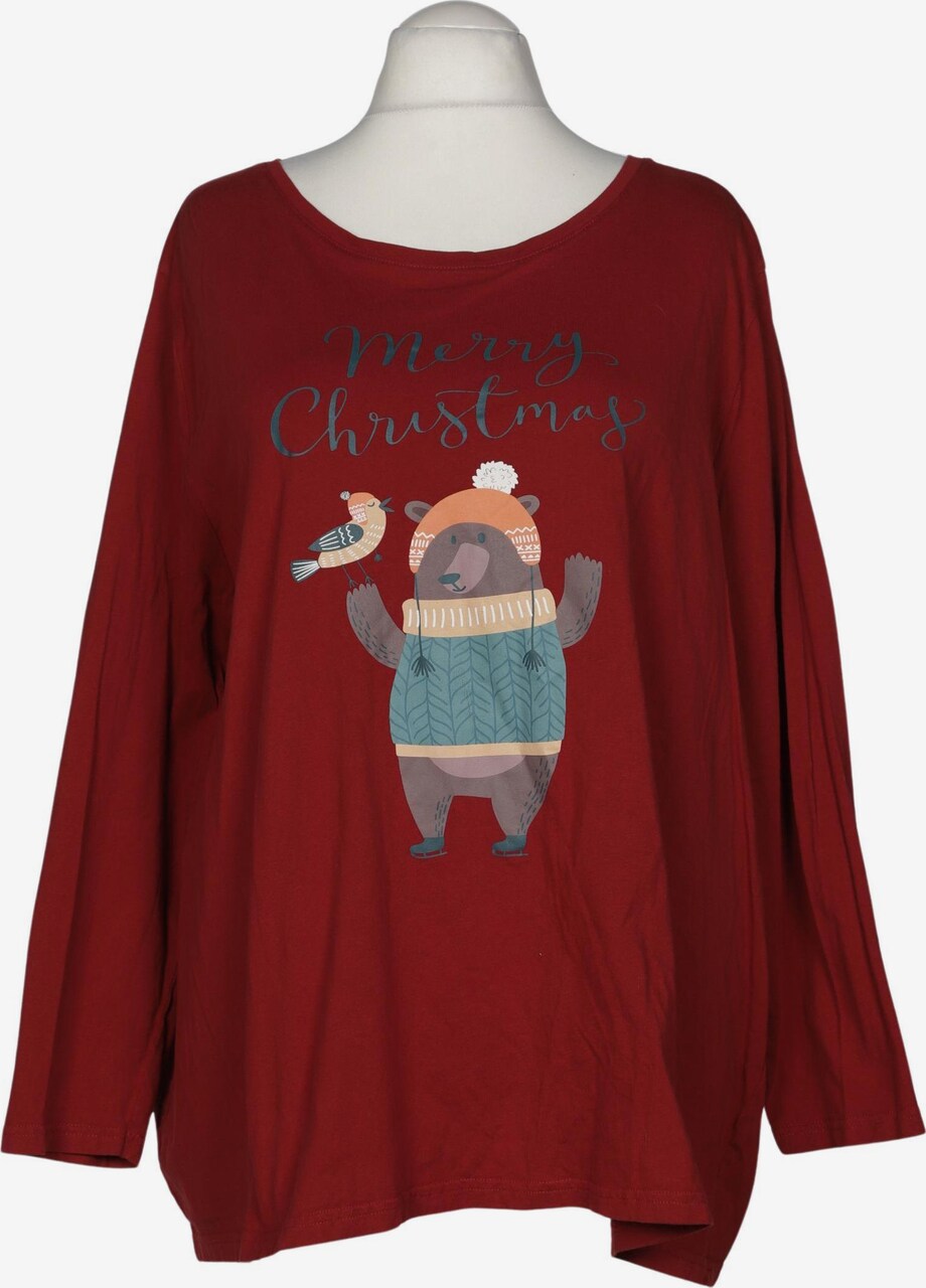 (U10) Ulla Popken Langarmshirt rot 811358 540
