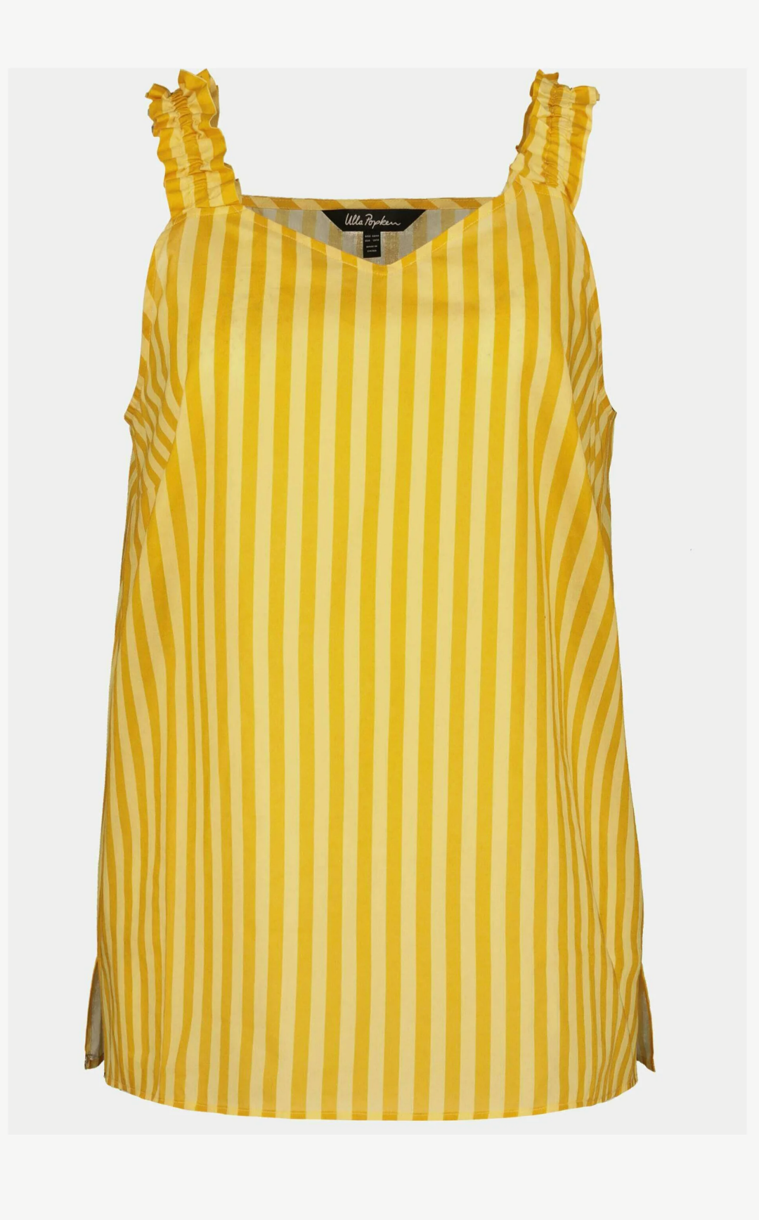 (U30) Ulla popken Bluse Gelb 791207 600