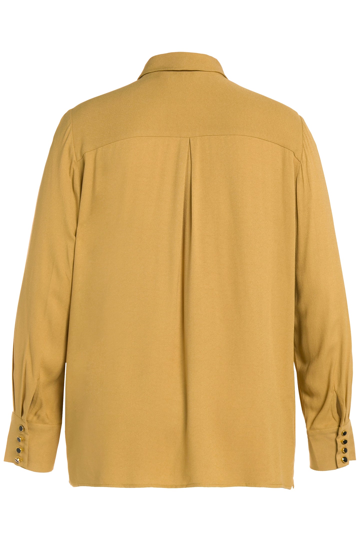 (U12) Ulla Popken Bluse Senfbraun 810331 316
