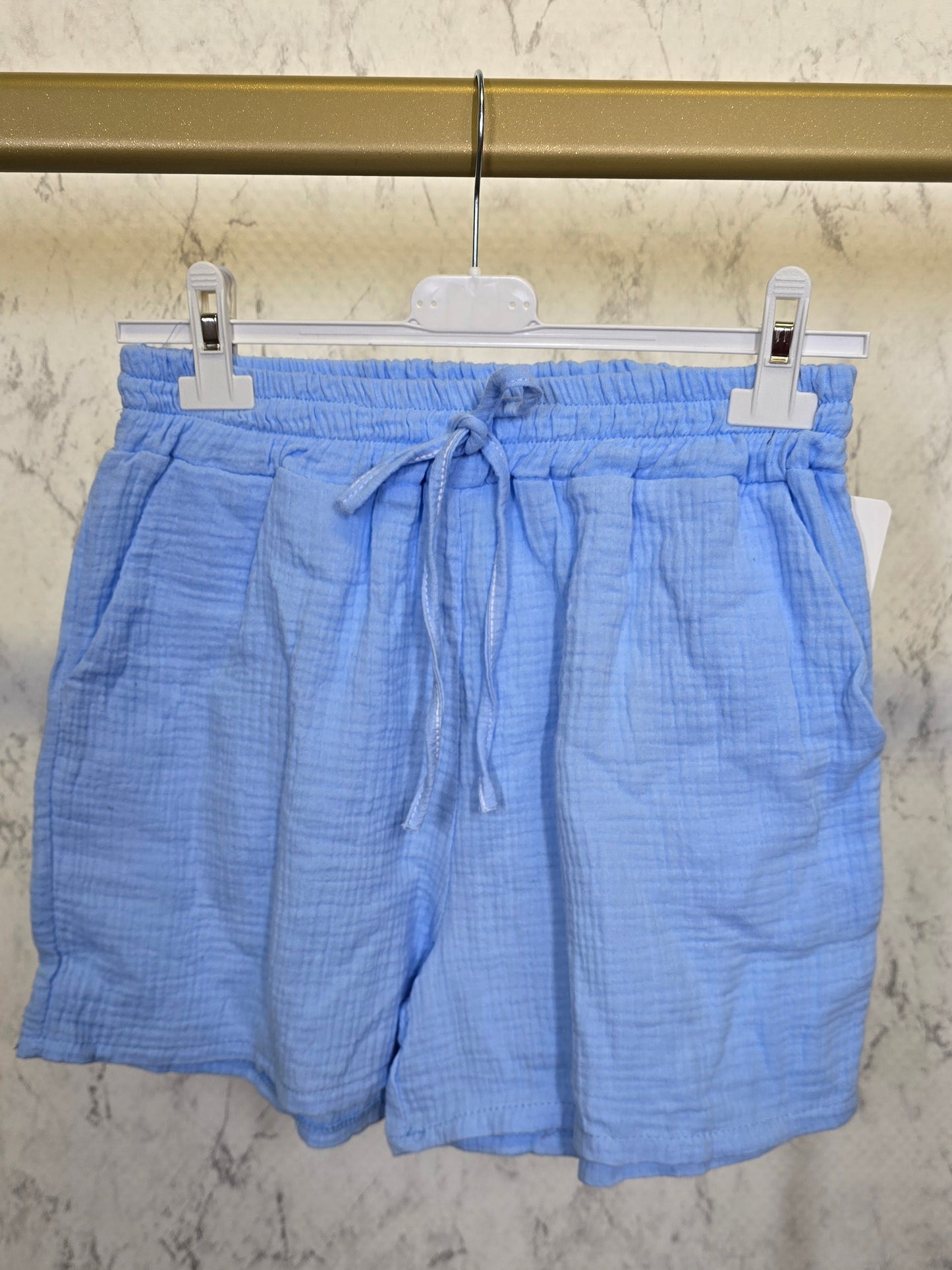 Short Musselin Sommer luftig