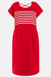 (U2) Ulla Popken Kleid Rot 803945 530