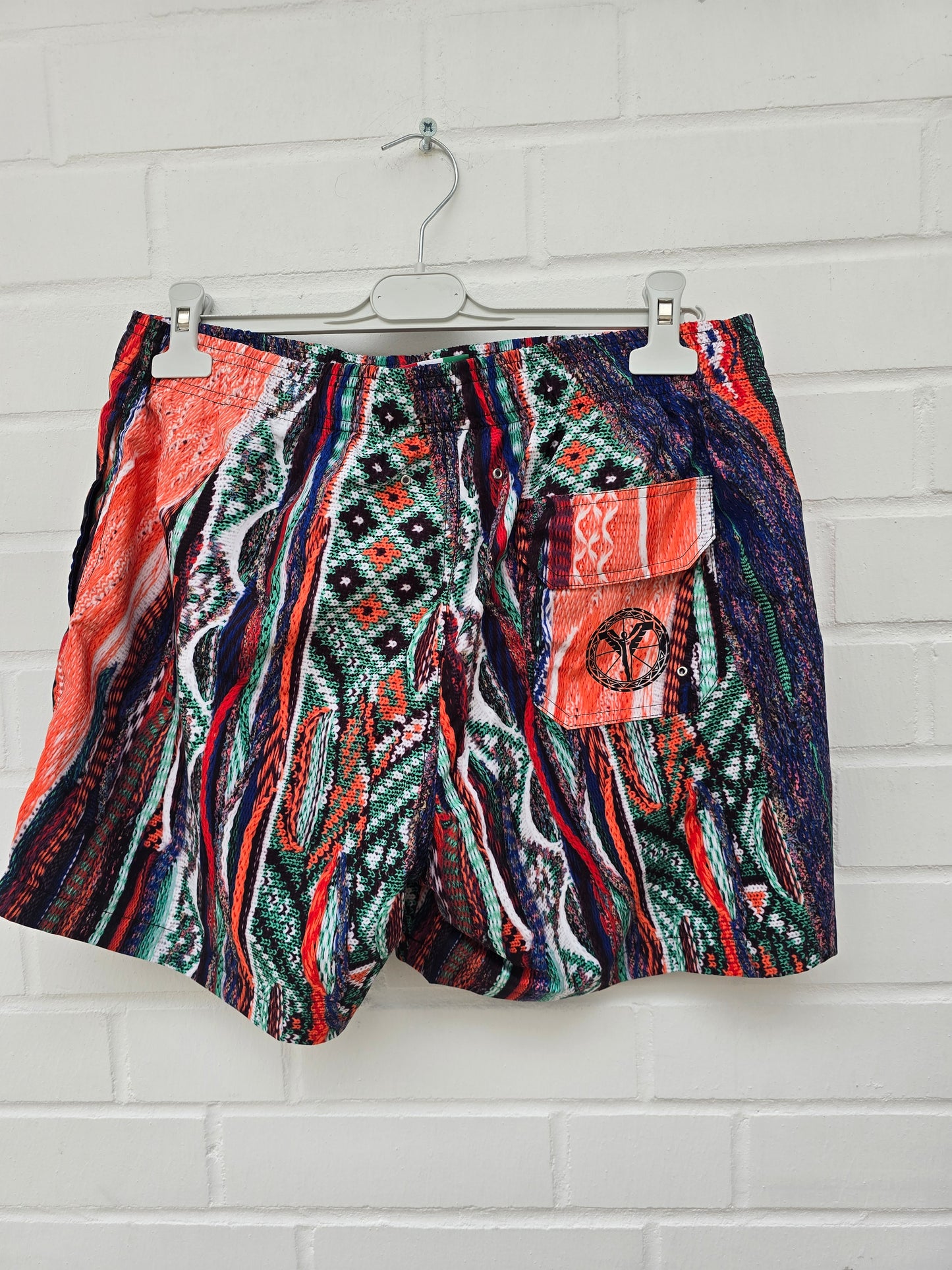 (76) Carlo Colucci Sommer Anzug Satin Hemd + Badeshort