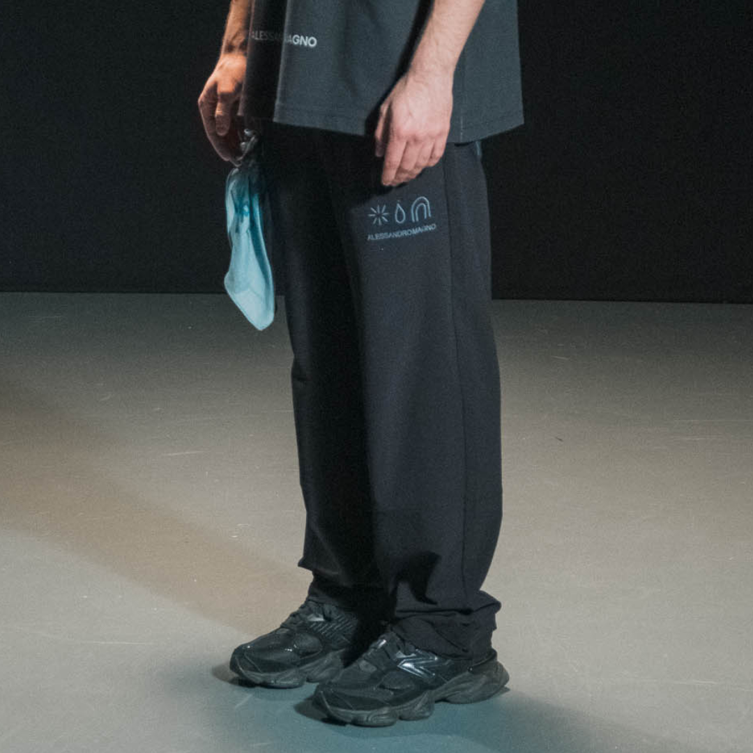 (193+198) Alessandro Magno Chapter 2 schwarz + Bandana oversize unisex