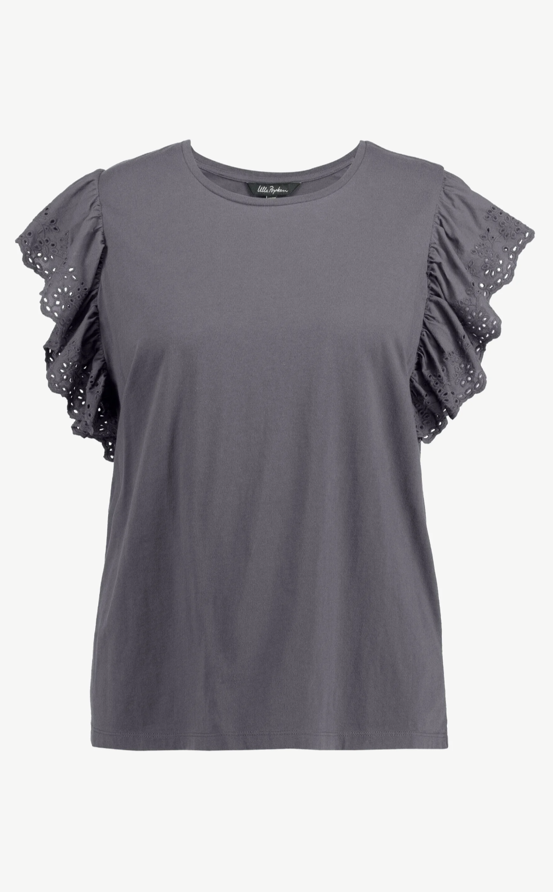 (U30) Ulla Popken T-Shirt Grau 810614 100
