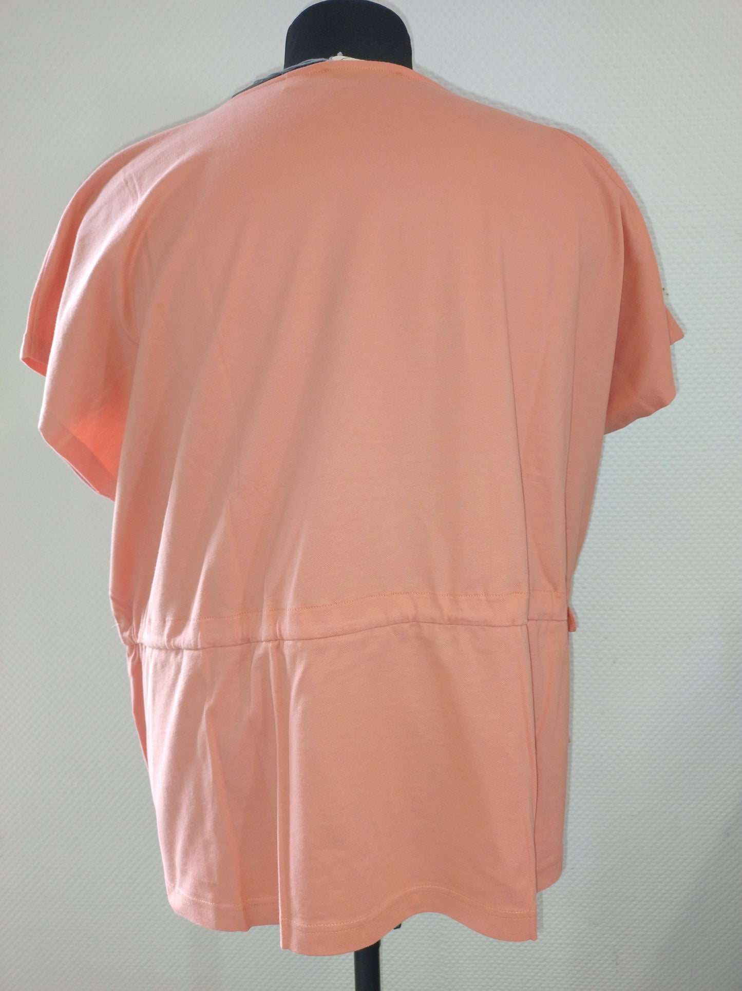 (U33) Ulla Popken Shirt Lachsfarbe 804217 527