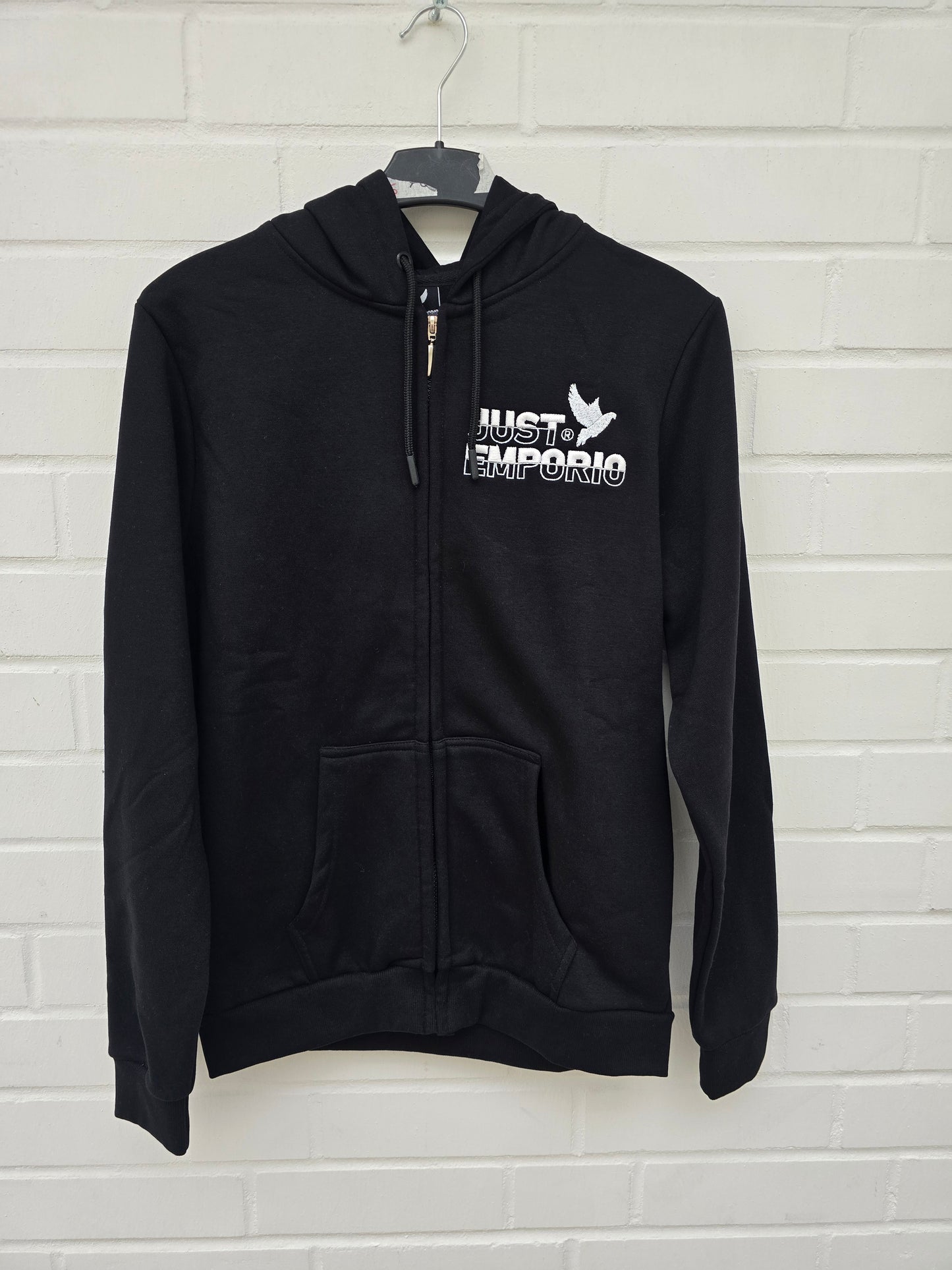 (Stange2) Just Emporio Sweatjacke schwarz unisex Gr S