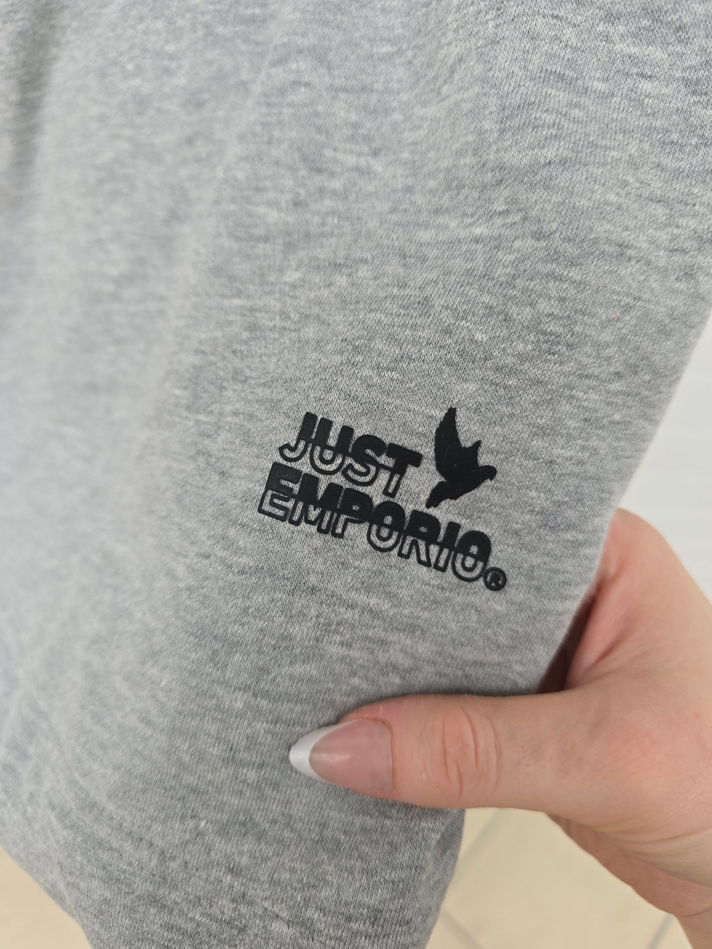 (Stange2) Just Emporio Hoodie unisex grau Gr L