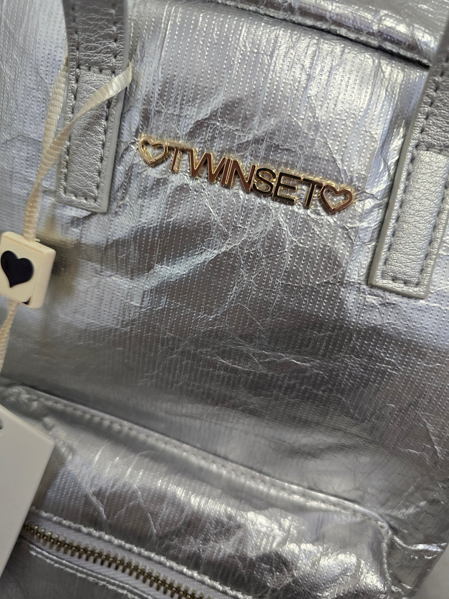 Twinset Milano Rucksack silber