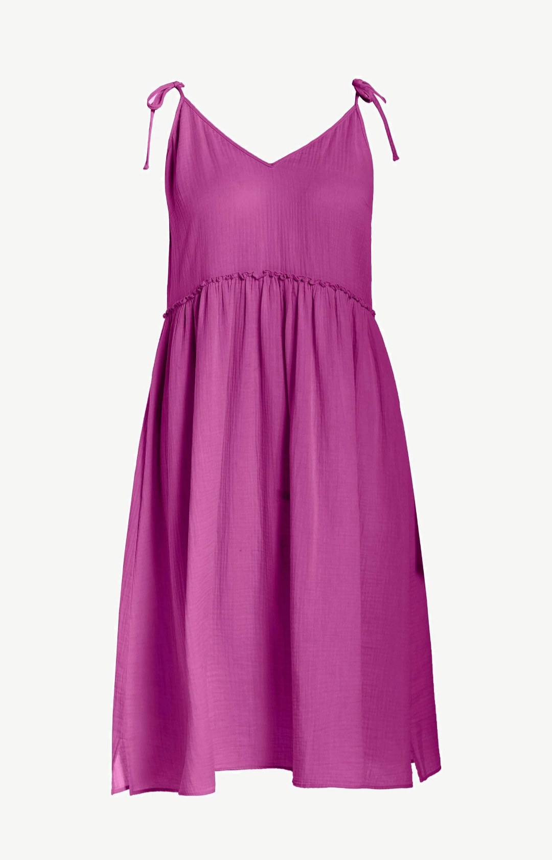 (U24) Ulla Popken Kleid Magenta 804535 810