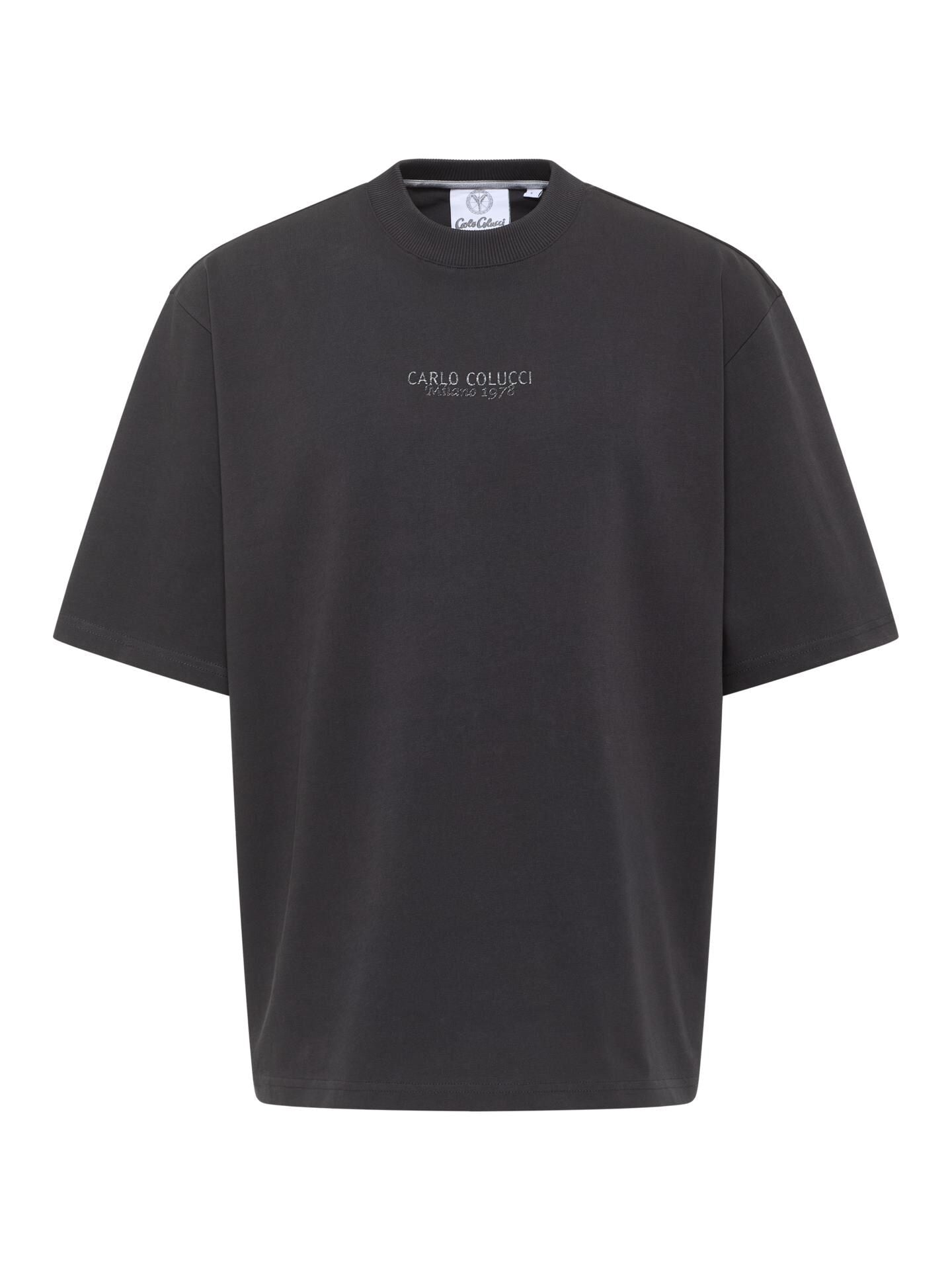 (40) Carlo Colucci T Shirt unisex schwarz