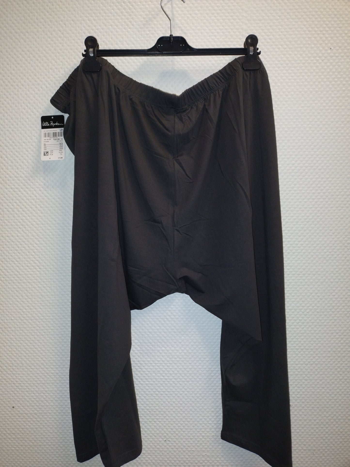 (U37) Ulla Popken Leggings dunkelgrau 722139 11
