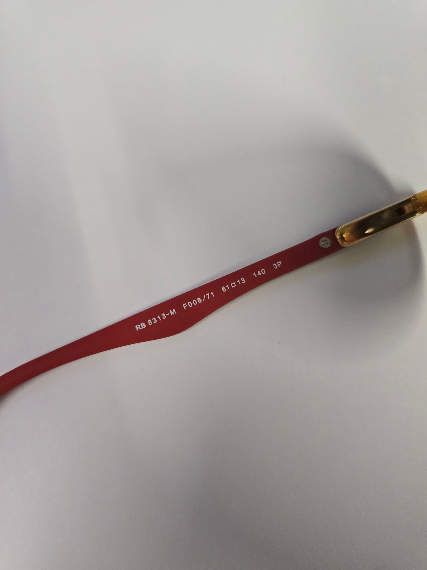 (23) RAYBAN Ferrari Edition RB8313 F008/71 | 61□13 140 3P