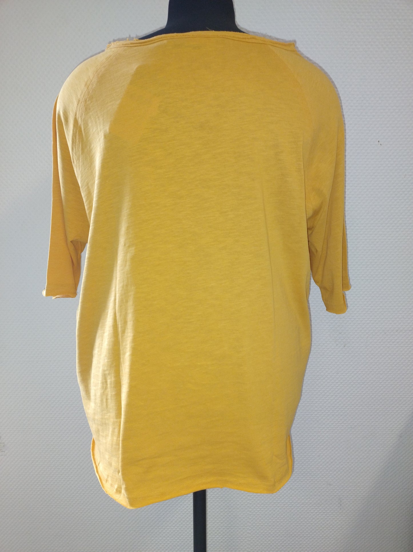 (U29) Ulla Popken T-Shirt Gelb 810401 661